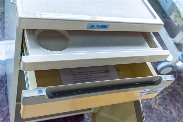 Hospital Bedside Table With Drawers